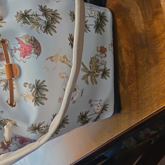 Dooney & Bourke Disney Peter Pan Drawstring satchel NWT - Picture 3 of 6